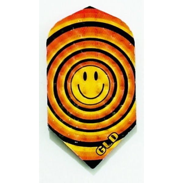 Harrows Darts Happy Face Slim Dimplex Dart Flights