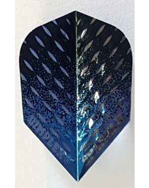 Harrows Darts Harrows Sparkle Dimplex Black and Blue Fade Standard Dart Flights