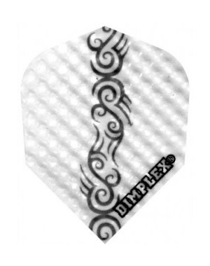 Harrows Darts Harrows Tribal White Dimplex Standard Dart Flights