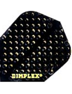 Harrows Darts Black Standard Shape Dimplex Dart Flight