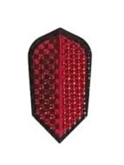 Harrows Darts Metalic Red Slim Dimplex Dart Flights