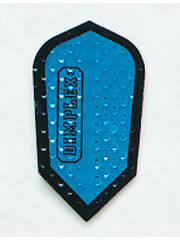 Harrows Darts Light Blue with Black Trim Slim Dimplex Dart Flights