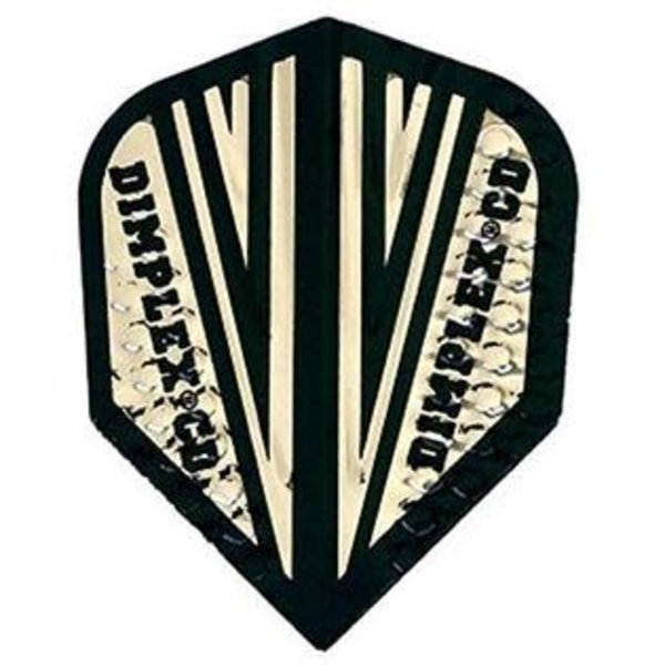 Harrows Darts Gold and Silver Standard Dimplex CD Dart Flight
