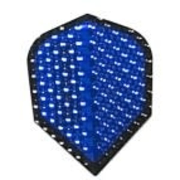 Harrows Darts Metalic Blue Standard Dimplex Dart Flights