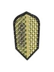 Harrows Darts Metalic Gold Slim Dimplex Dart Flights