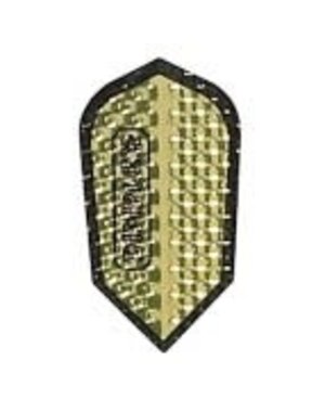 Harrows Darts Metalic Gold Slim Dimplex Dart Flights