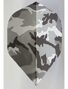 RUTHLESS Heavy Duty Light Gray Camouflage Standard Dart Flights