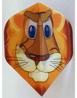 RUTHLESS Heavy Duty Comic Lion Standard Dart Flights