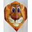 RUTHLESS Heavy Duty Comic Lion Standard Dart Flights