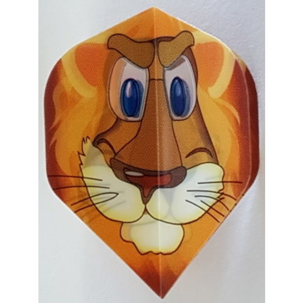 RUTHLESS Heavy Duty Comic Lion Standard Dart Flights