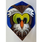 RUTHLESS Heavy Duty Comic Owl Standard Dart Flights
