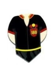 RUTHLESS Heavy Duty 180 Black Shirt Dart Flights