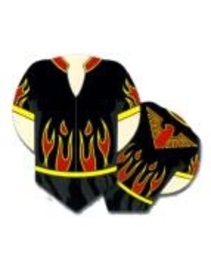 RUTHLESS Heavy Duty Flames Shirt Dart Flights