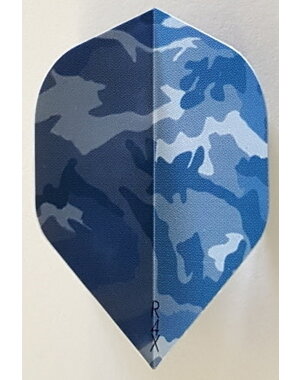 RUTHLESS Heavy Duty Blue Camouflage Standard Dart Flights