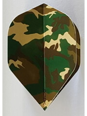 RUTHLESS Heavy Duty Dark Camouflage Standard Dart Flights