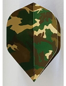 RUTHLESS Heavy Duty Dark Camouflage Standard Dart Flights