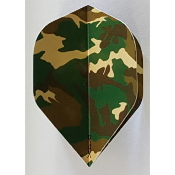 RUTHLESS Heavy Duty Dark Camouflage Standard Dart Flights