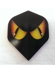 RUTHLESS Heavy Duty Yellow Cat Eyes Standard Dart Flights