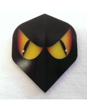 RUTHLESS Heavy Duty Yellow Cat Eyes Standard Dart Flights