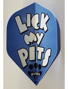 RUTHLESS Heavy Duty Lick My Pits Standard Dart Flights