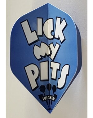RUTHLESS Heavy Duty Lick My Pits Standard Dart Flights