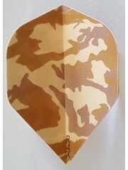 RUTHLESS Heavy Duty Light Desert Camouflage Standard Dart Flights