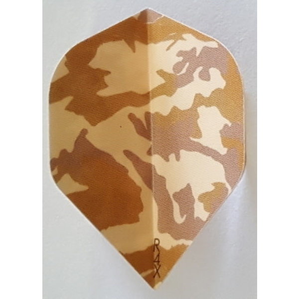 RUTHLESS Heavy Duty Light Desert Camouflage Standard Dart Flights