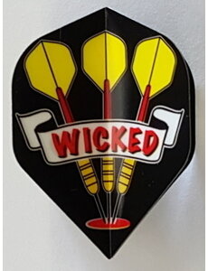 RUTHLESS Heavy Duty 3 Dart Wicked Standard Dart Flights