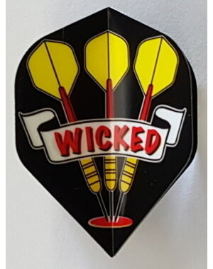 RUTHLESS Heavy Duty 3 Dart Wicked Standard Dart Flights