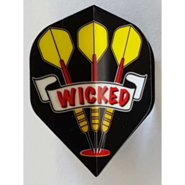 RUTHLESS Heavy Duty 3 Dart Wicked Standard Dart Flights