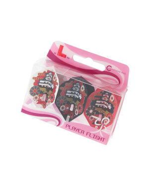 L-STYLE L-Style Kiyo Shimizu Mixed Champagne Standard Dart Flights