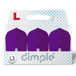 L-STYLE L3 DIMPLE PRO Shape Champagne Flight - Deep Purple