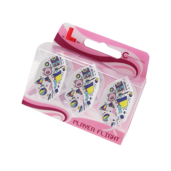 L-STYLE L-Style Champagne Vivienne Lee Rocket Dart Flights