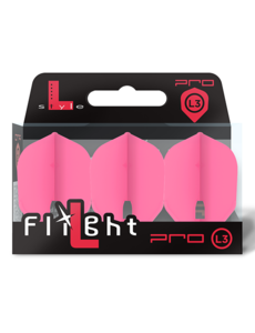 L-STYLE L3 PRO Shape Champagne Flight - Hot Pink