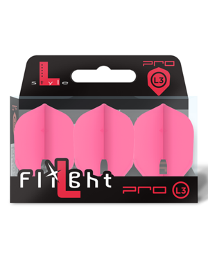 L-STYLE L3 PRO Shape Champagne Flight - Hot Pink