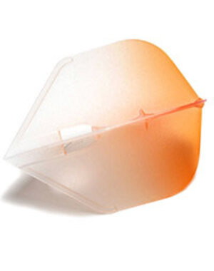 L-STYLE L3 PRO Shape Champagne Flight 2-Tone - Clear White with Orange