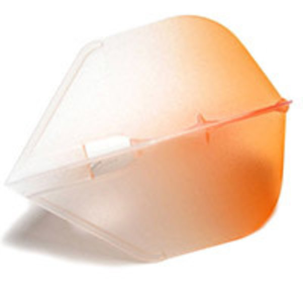 L-STYLE L3 PRO Shape Champagne Flight 2-Tone - Clear White with Orange