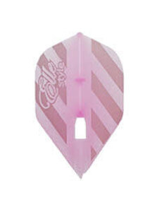 L-STYLE L-Style L1 Pro Elle Design White Stripe over Clear Pink Champagne Dart Flights