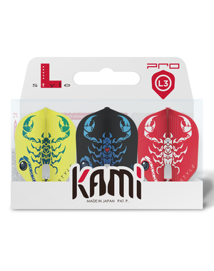 L-STYLE L-Style L3 KAMI PRO Shape - Deta Hedman Ver.2 - Mix (Yellow/Black/Red) (Scorpion)