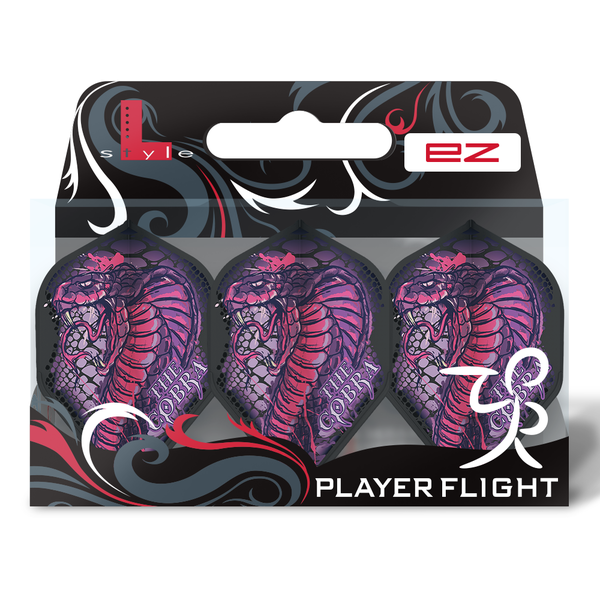 L-STYLE L1 EZ Standard - Jelle Klaasen Ver.4 - Black (Purple Cobra)