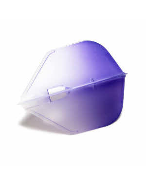 L-STYLE L3 PRO Shape Champagne Flight 2-Tone - Clear White with Purple