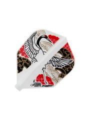 COSMO DARTS Cosmo Fit Flight Air Juggler Japanese Crane Shape Dart Flights