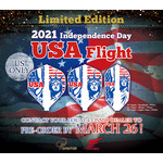 COSMO DARTS Cosmo Fit Flight Independence Day 2021 Limited Slim Dart Flights