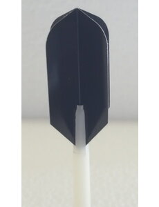 McCoy Darts McCoy Power Max Slim Solid Black Dart Flight