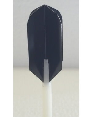 McCoy Darts McCoy Power Max Slim Solid Black Dart Flight