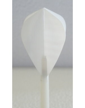 McCoy Darts McCoy Power Max Kite Solid White Dart Flight