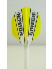 McCoy Darts McCoy Power Max Standard Transparent Yellow and Clear Dart Flight