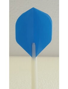 McCoy Darts McCoy Power Max Standard Solid Blue Dart Flight