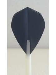 McCoy Darts McCoy Power Max Kite Solid Black Dart Flight