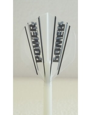 McCoy Darts McCoy Power Max Standard Transparent Clear Dart Flight